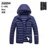 Chamarra acolchada de algodón con costillas de cerdo transfronteriza de invierno para hombre Amazon chamarra ajustada chamarra ligera acolchada de algodón chamarra acolchada de algodón multicolor con costillas de cerdo