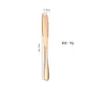 Cuchillo para mantequilla de acero inoxidable 430 transfronterizo con agujero, Esparcidor de pan, mermelada, queso, Cuchillo para crema en stock
