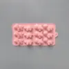 12 Dinosaurio Chocolate 582 Molde de Silicona para Caramelo DIY Molde para Pastel Goteante Horneado Hielo Molde para Pastel