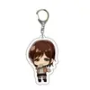 Llavero Attack on Titan Levi Allen Armin Mikasa Eren Producto en Stock Capitán del Cuerpo de Exploración Colgante