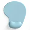 Alfombrilla de Ratón para Muñeca Almohadilla para Muñeca de Cintura Pequeña Engrosada Antideslizante Silicona Color Sólido Diseño Logo Personalizado Alfombrilla de Ratón para Oficina