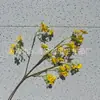 Flores de Dáfne artificiales, pequeñas decoraciones florales, plantas de junco, accesorios para plantas de interior, decoraciones de suelo para paisajismo, arreglos de boda