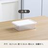 Caja de almacenamiento congelado para carne y verduras de grado alimenticio para cocina, compartimento de refrigerador, crisper sellado