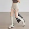Verano 2026 Nuevos Shorts de Fitness para Yoga con Cordón de Cintura Alta Ajustados Pantalones Deportivos de Running para Yoga para Mujer de Tres Cuartos