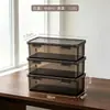 Caja Organizadora para Clasificar Tazas de Té Bnbs Caja para Comida para Llevar Caja Larga Transparente para Guardar Cuentas