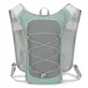 Nueva bolsa deportiva exterior transfronteriza, ligera y diseñada para reducir la tensión, con un diseño de chaleco de running y mochila de bloques de color, con características resistentes al agua y al agua para uso todoterreno