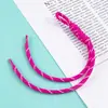 Novo Cordão de Chave Colorido Estilo Ins da Moda Fio Amarrado DIY Corda Trançada Acessório Criativo da Moda para Bolsa