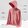 Rascacielos Hielo Seda UPF50+ Ropa Protección Solar Hombre Verano 2025 Nuevo Anti-UV Transpirable Delgado Pesca Ropa Protección Solar