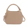 2026 Nova Bolsa Tendência de Ombro Único para Axila, Bolsa de Mão Quadrada Pequena para Mulheres, Bolsa Transversal Fashion Sólida Simples Retrô