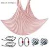 Hamaca de Yoga Aéreo 7m Set Uso en Casa Placa Fija Accesorios Cuerda de Suspensión Elástica Tela para Colgar Estudio de Yoga