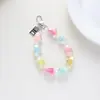 Cordón para Teléfono Móvil Colgante Corto Estrella de Cinco Puntas Accesorios para Bolso Combinación Universal Llave de Coche Set de Audífonos Amor Colgante Moda Nuevo