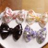 Nuevos accesorios acrílicos con lazo floral de verano, accesorios de bricolaje, horquillas, accesorios para el cabello, fundas de teléfono para mujer, venta al por mayor