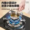 Soporte antideslizante de hierro fundido para estufas de gas, soporte auxiliar antideslizante para el hogar, soporte universal para estufas y hornillas de gas natural