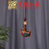 Colar com Pingente de Cavalo do Zodíaco em Sândalo, Corrente de Suéter Ano do Cavalo em Pau-Rosa Yiming Xianyuan, Pingente para Celular, Pingente de Chaveiro