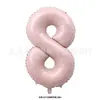 Globos de Números Grandes de 40 pulgadas Globos de Papel de Aluminio para Bodas Decoración de Eventos Festivos Globos para Fiesta de Cumpleaños Bodas en Stock