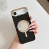 Espelho de Maquiagem Feminino Diamante Duas em Uma Capa de Celular Adequada para Apple Iphone16E Novo Quente Venda