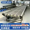 Esteira transportadora de malha de arame de aço inoxidável Resistente a alta temperatura Processamento de produção Transportador de alimentos Esteira transportadora de malha de arame 304 para lavagem