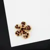Flor de Cinco Pétalas Totalmente de Diamante Acessórios de Liga DIY Adesivos para Capa de Celular Acessórios Artesanais DIY Charms para Sapatos Materiais para Acessórios de Cabelo Acessórios