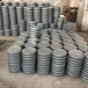 Barandilla de Línea de Advertencia de Acero Inoxidable Cinta de Aislamiento Columna de Bienvenida de Bola de Titanio Valla Cubierta de Placa Base de Hierro Galvanizado