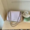 Bolsa Grande de Gran Capacidad para Mujer 2026 Verano Nuevo Estilo Bolso de Hombro Único Debajo del Brazo Color Sólido Casual Cadena Bolso Cruzado para Viajar