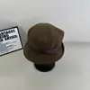Cinto de Veludo Cotelê Vintage Chapéu de Pescador para Mulheres, Chapéu Casual Versátil para Outono e Inverno com Aba Protetora Facial, Chapéu de Pescador que Afina o Rosto
