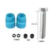 Amortecedores para Skate, Acessórios de Suporte para Skate de Brinquedo de Quatro Rodas Duplamente Curvados, Conjunto de Pastilhas de PU, Acessórios para Fish Board, Pastilhas de Alta Elasticidade