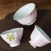 Taza de Té Maestra Quemada Youtian Pintada a Mano Polvo Suave Taza Individual Cerámica para el Hogar Alto Valor de Color Personal Especial Juego de Té Kung Fu