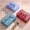 Caja de Embalaje de Té Portátil de Moda Nacional Caja de Embalaje Vacía Bote Pequeño Portátil Multicolor Té Universal Té Pu'er