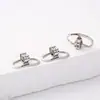 Elevador de pendientes de nariz de cerdo accesorios para pendientes DIY pendientes grandes transfronterizos soporte anticaída elevador de tapón de oído