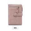 2024 Nuevo monedero para mujer de muñeca de pera estilo coreano monedero plegable multifuncional clutch cremallera bolsa transfronterizo