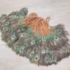Diadema de Estilo Étnico con Plumas de Pavo Real, Accesorio para el Cabello Bohemio, Popular Accesorio para el Cabello Hecho a Mano para Atracciones Turísticas
