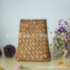 005 cesta de flores tecida com algas marinhas, porta-canetas de acabamento para mesa, ornamentos decorativos, artesanato feito à mão, vaso europeu