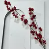 Vale Huaxi 2026 Novos Produtos Série Vermelha Novidades Série de Alta Qualidade Cerimônia de Casamento Flor Artificial para Casamento Atacado