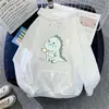 Sudadera con capucha de terciopelo para mujer 2024, chaqueta de otoño e invierno, nuevo diseño estilo coreano, estampado de letras, suéter holgado