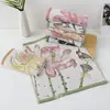 Toalla Nueva de Jacquard de Gasa, Toalla Cuadrada Floral de Algodón Puro para Lavar la Cara, Toalla de Mano para Colgar, Toalla Cuadrada de Gasa de Algodón Puro para Bebé
