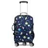 Maleta de equipaje ligera con ruedas universal de 20 pulgadas, bolsa de trolley de gran capacidad de 22 pulgadas, equipaje desmontable plegable, venta al por mayor directa