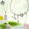 Serie de Primavera Evelle Colgante Mariposa para Violín Plata de Ley s925 Accesorios para Hacer Joyería con Cuentas Combinación de Joyería con Cuentas