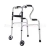 Bastón plegable de aleación de aluminio transfronterizo K, marco de soporte plegable antideslizante para exteriores, bastón de cuatro patas para ancianos