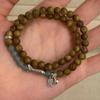 Pulsera Apilada de Cuentas Chinas Nueva para Mujer Nicho Exquisito Lujo Ligero Alto Valor Simple Versátil Pulsera 2024 Nueva