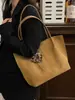 Otoño/Invierno 2026 Bolso de Hombro Grande de Gran Capacidad Estilo Retro para el Trabajo Nuevo Bolso Tote Simple de un Solo Hombro Bolso de Hombro Bolso Transfronterizo para Mujer