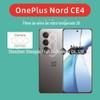 Adequado para OnePlus Nord CE4 Lens Film 3D Glass Film 1 Plus Nord CE4 Lens Tempered Film 3D