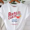 Camiseta Gráfica Feminina Costa Amalfitana Cocktail - 100% Poliéster Leve 180g Translúcida