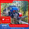 Veículo de Transporte Ferroviário de Montanha Veículo de Transporte Monotrilho de Pomar de Montanha Trem de Carga Ferroviário de Alta Potência para Subida Agrícola