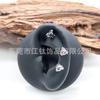 Pendientes de Titanio F136 Garra de Dragón Incrustados con Circonita Cuentas Redondas Fabricante Transfronterizo Cuerpo de Aleación de Titanio G23 Joyería para Piercing Clavos para Hélice Auditiva