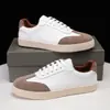 Estación Europea Moda Zapatos Blancos Zapatos de Hombre Tabla Cuero Genuino 2025 Zapatos Casuales Nuevo Piel de Vaca Modernos Transpirables para Hombre Versátil