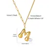 Collar de 26 Letras Inglesas Más Vendido Nuevo en Europa y América Colgante con Fuente de Burbuja Colgante de Oro de 18 Quilates Cadena de Clavícula Brillante