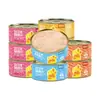 Comida húmeda para gatos, latas de alimento principal hidratante, aptas para gatos adultos y gatitos, latas de comida nutritiva para gatos