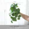 Simulación Bosque Caucho Suave Tacto Mano Hoja Falsa Paisaje Colgante Pared Fondo Pared Oficina Guardería Rincón Plantas Decoración