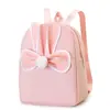 Mochila Linda de Orejas de Conejo de Dibujos Animados para Niñas, Adecuada para Niños, Estudiantes de Primaria y Estudiantes de Secundaria