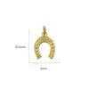 Collar Colgante Rompecabezas Estilo Simple Ins Europeo y Americano Pareja Elegante Versátil Acero Inoxidable Joyería para Hombres y Mujeres Envío Directo